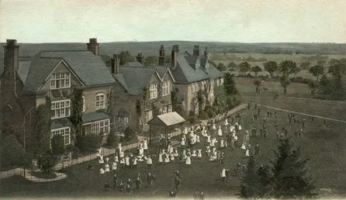 Framed Print : National Childrens Home & Orphanage Birmingham Branch - Gir Framed Print : National Childrens Home & Orphanage Birmingham Branch - Gir