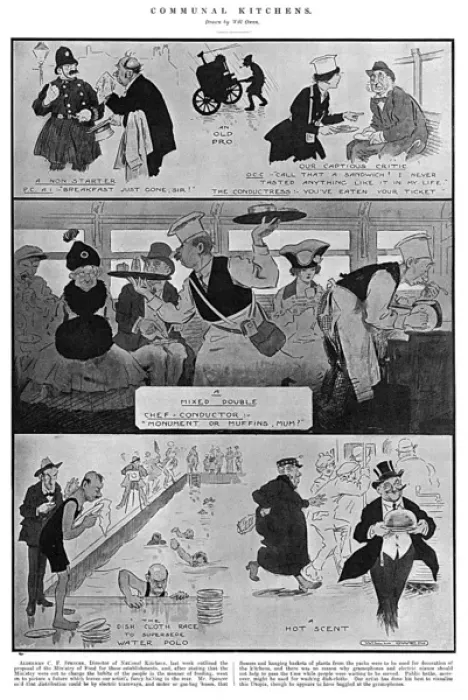 Framed Print : National / Communal Kitchens, WW1 Framed Print : National / Communal Kitchens, WW1