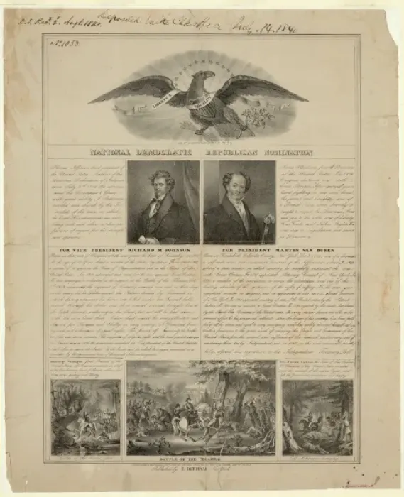 Framed Print : National Democratic Republican nomination Framed Print : National Democratic Republican nomination