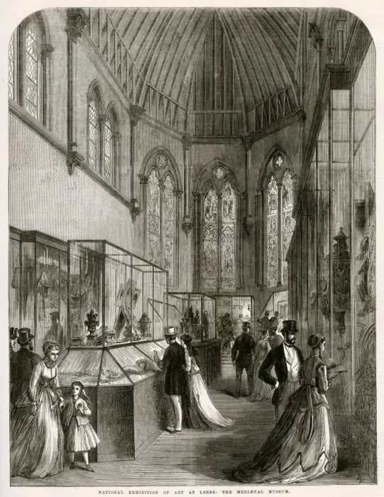 Framed Print : National Exhibition of art at Leeds, 1868 Framed Print : National Exhibition of art at Leeds, 1868