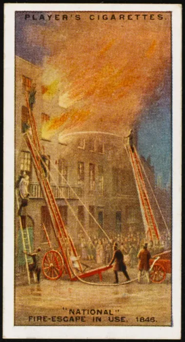Framed Print : NATIONAL FIRE ESCAPE Framed Print : NATIONAL FIRE ESCAPE