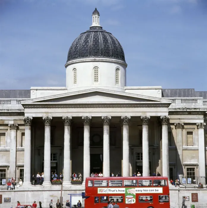 Framed Print : The National Gallery, Trafalgar Square, London Framed Print : The National Gallery, Trafalgar Square, London