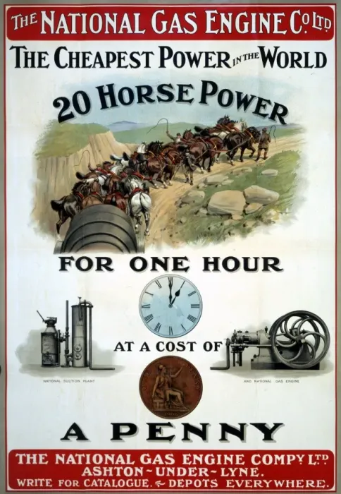Framed Print : National Gas Engine Co. Advert Framed Print : National Gas Engine Co. Advert