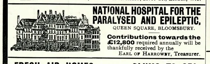 Framed Print : National Hospital for the Paralysed and Epileptic Framed Print : National Hospital for the Paralysed and Epileptic