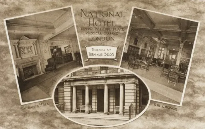Framed Print : National Hotel, Russell Square, London Framed Print : National Hotel, Russell Square, London