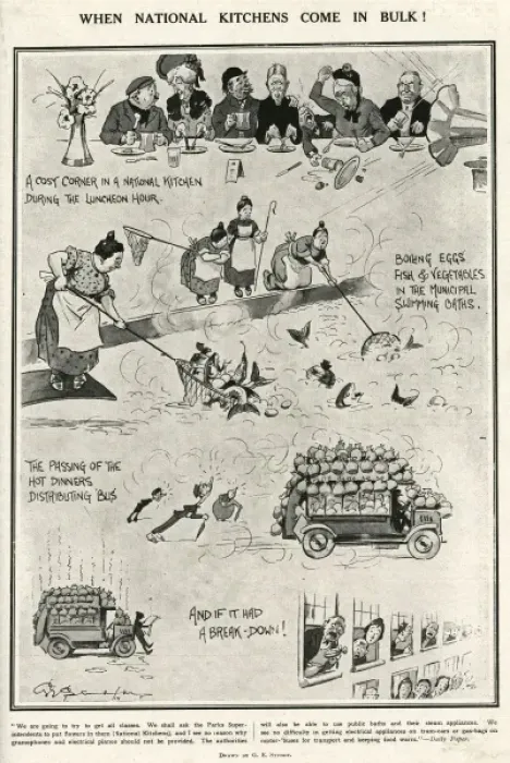 Framed Print : When national kichens come in bulk! 1918 Framed Print : When national kichens come in bulk! 1918