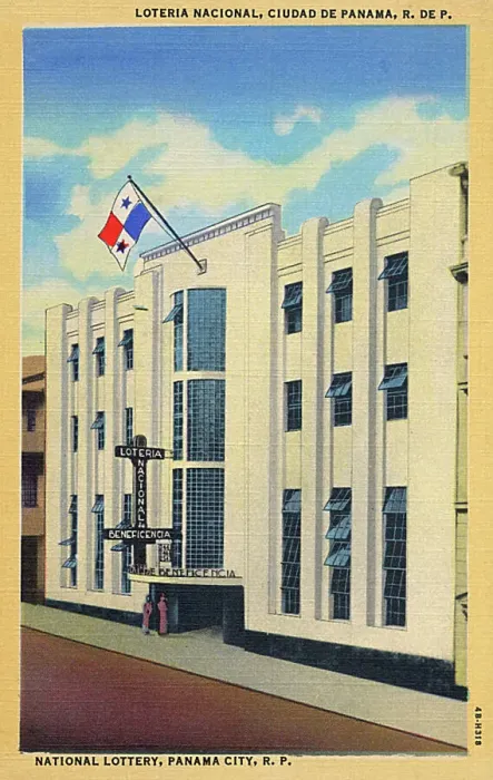 Framed Print : National Lottery Building - Panama City, Panama