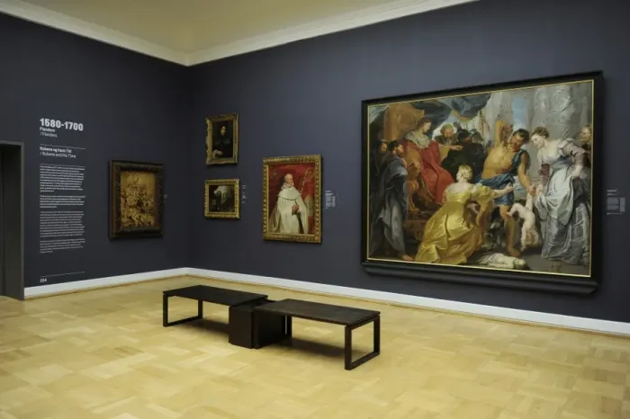 Framed Print : National Museum of Art. Copenhagen. Interior Framed Print : National Museum of Art. Copenhagen. Interior