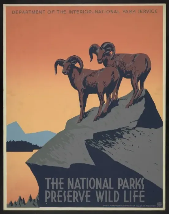 Framed Print : The national parks preserve wild life Framed Print : The national parks preserve wild life