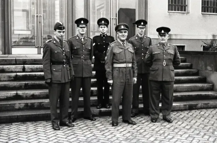 Framed Print : National Service in Germany Framed Print : National Service in Germany