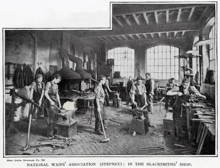 Framed Print : National Waifs Association 1900 Framed Print : National Waifs Association 1900