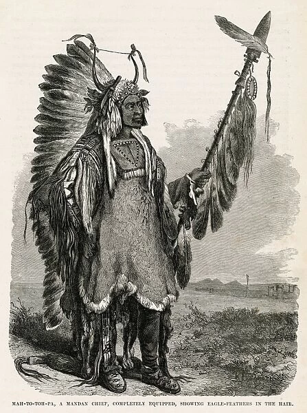 Native American chief, Mah-To-Toh-Pa