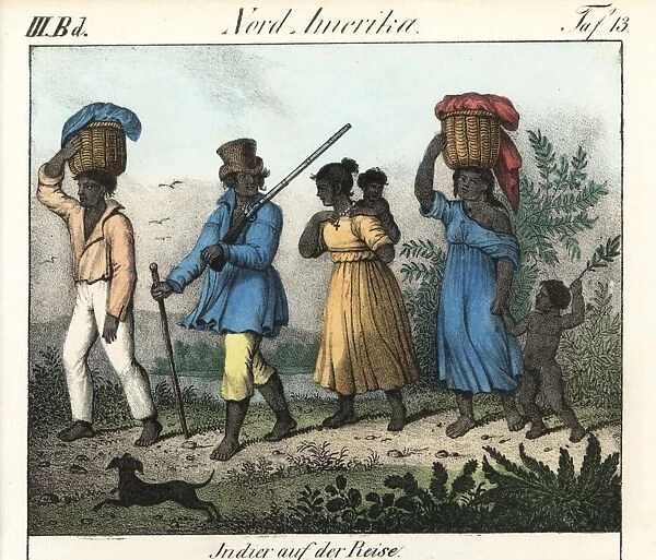 Native Americans forced off their land (1820s)