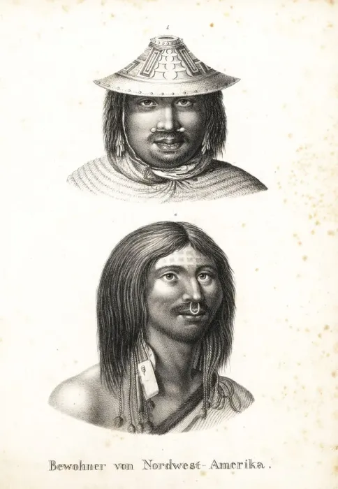 Framed Print : Native Americans of the Northwest Framed Print : Native Americans of the Northwest