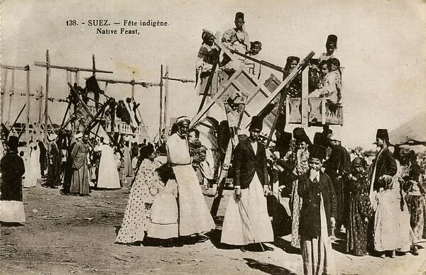 Native festival at Suez, Egypt