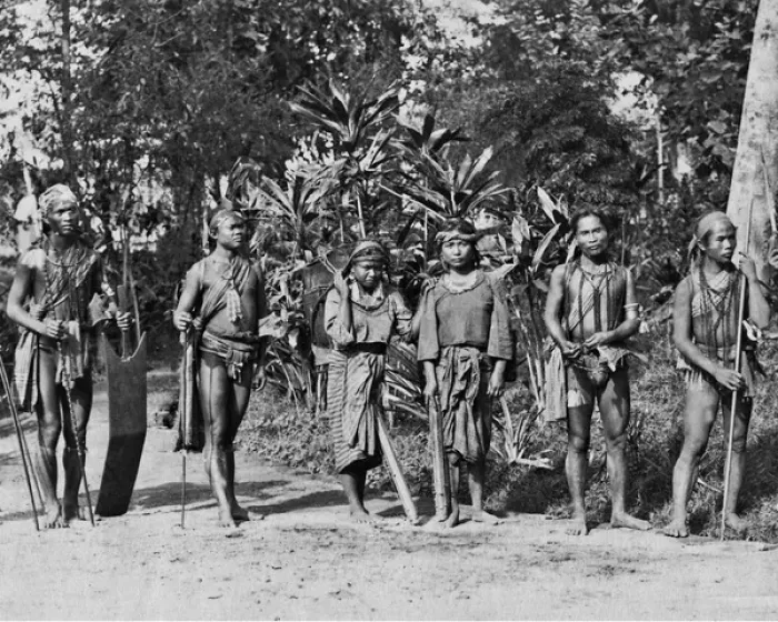 Framed Print : Native group, Philippines Framed Print : Native group, Philippines
