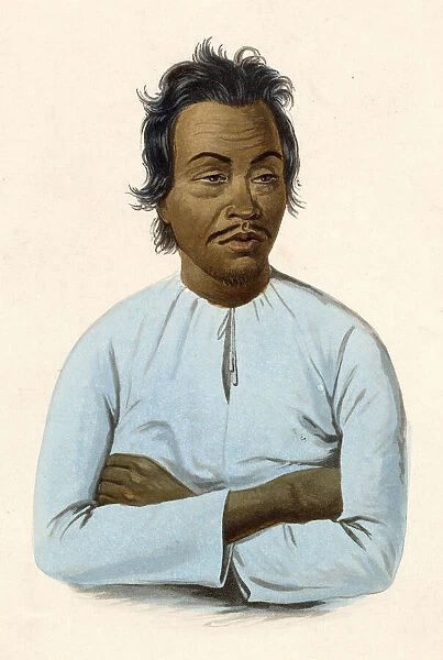 Native man of Malaya (later Malaysia) Date: 1855