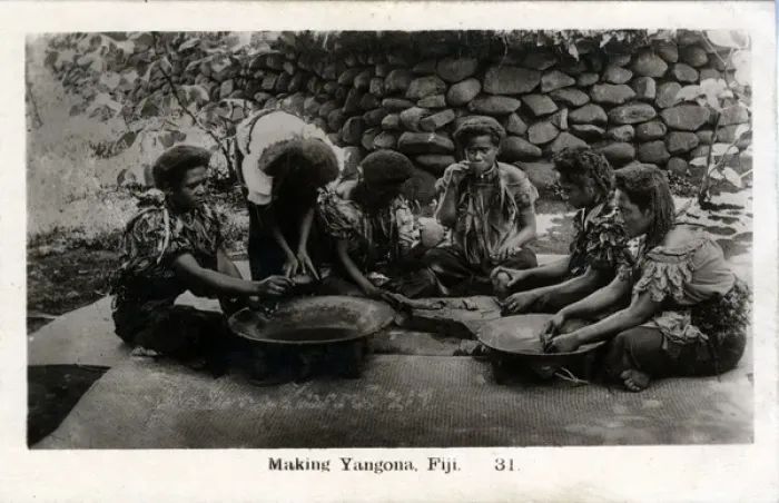 Framed Print : Natives Making Yaqona (Pronounced Yangona) Framed Print : Natives Making Yaqona (Pronounced Yangona)