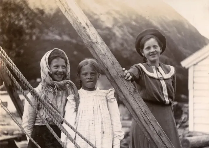Framed Print : Three natives of the Sognefjord, Norway Framed Print : Three natives of the Sognefjord, Norway