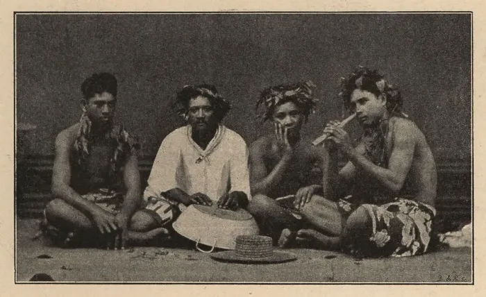 Framed Print : Natives Of Tahiti Framed Print : Natives Of Tahiti