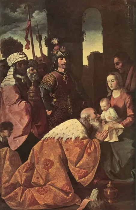 Framed Print : Nativity / Magi / Zurbaran Framed Print : Nativity / Magi / Zurbaran