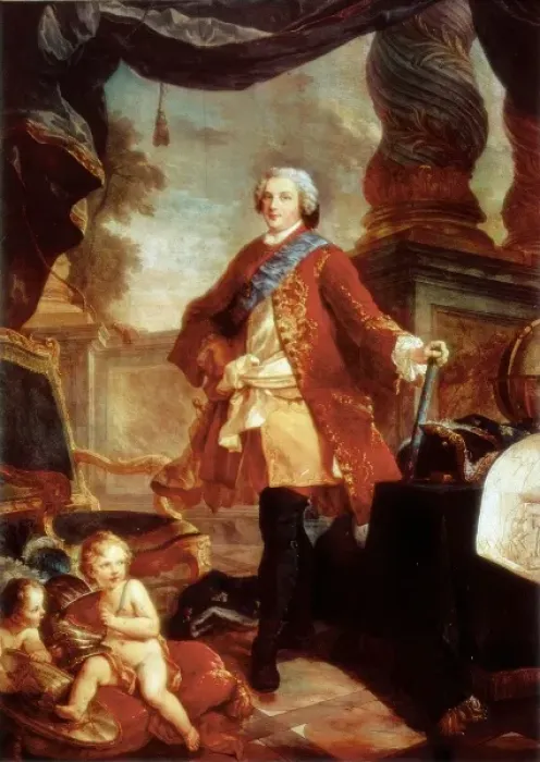 Framed Print : NATOIRE, CHARLES (1700-1777). LOUIS Framed Print : NATOIRE, CHARLES (1700-1777). LOUIS