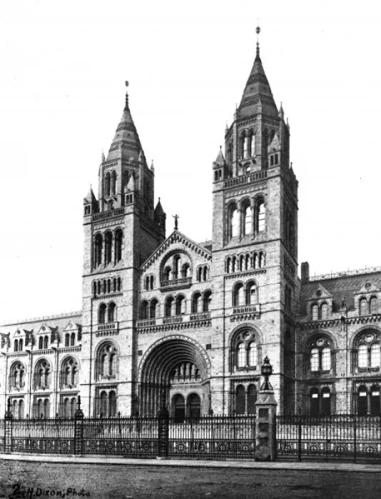 Framed Print : The Natural History Museum, 1881 Framed Print : The Natural History Museum, 1881