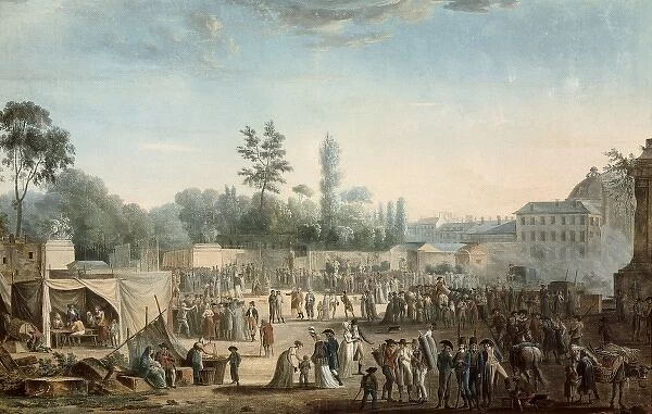 NAUDET, Thomas Charles (1778-1810). View of the