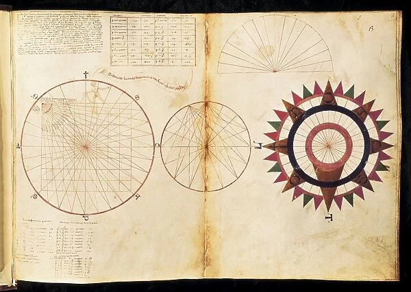 Nautical atlas (1436) of Andrea Bianco. Study