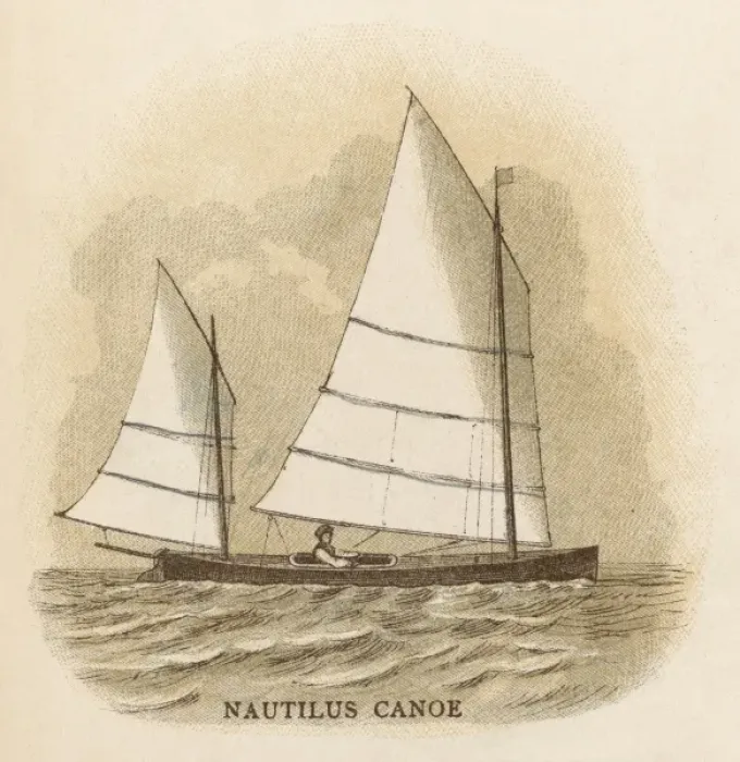 Framed Print : Nautilus Canoe Framed Print : Nautilus Canoe