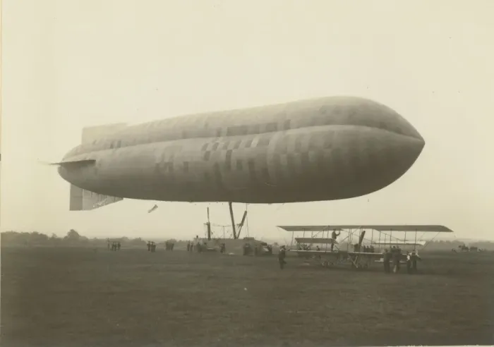 Framed Print : Naval Airship No3, Astra Torres, 7 October 1913 Framed Print : Naval Airship No3, Astra Torres, 7 October 1913