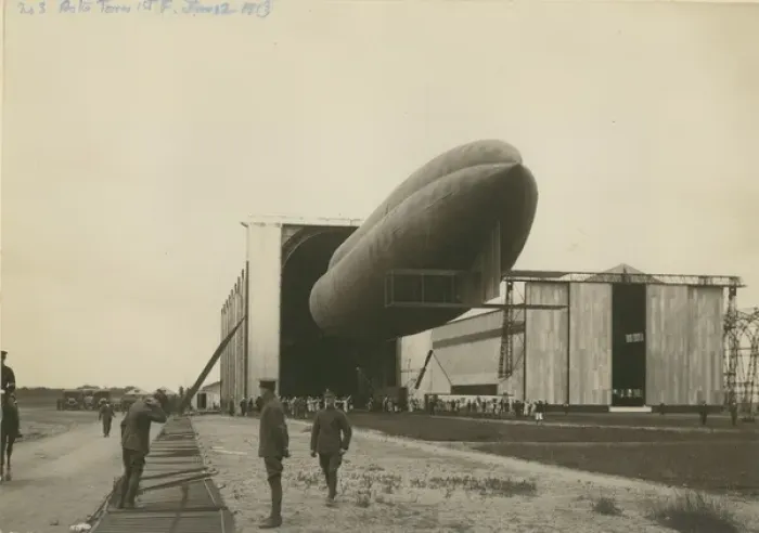 Framed Print : Naval Airship No3, Astra Torres, at Farnborough Framed Print : Naval Airship No3, Astra Torres, at Farnborough
