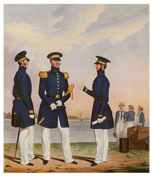 Naval Officers 1830
