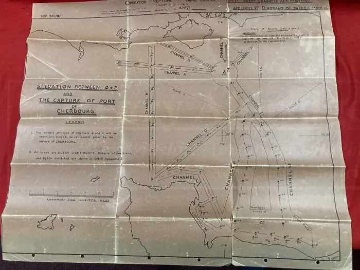 : Naval orders for capture of Cherbourg, WW2 : Naval orders for capture of Cherbourg, WW2