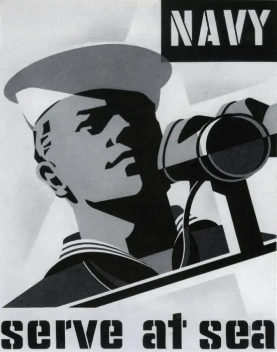 Framed Print : Naval recruitment poster Framed Print : Naval recruitment poster