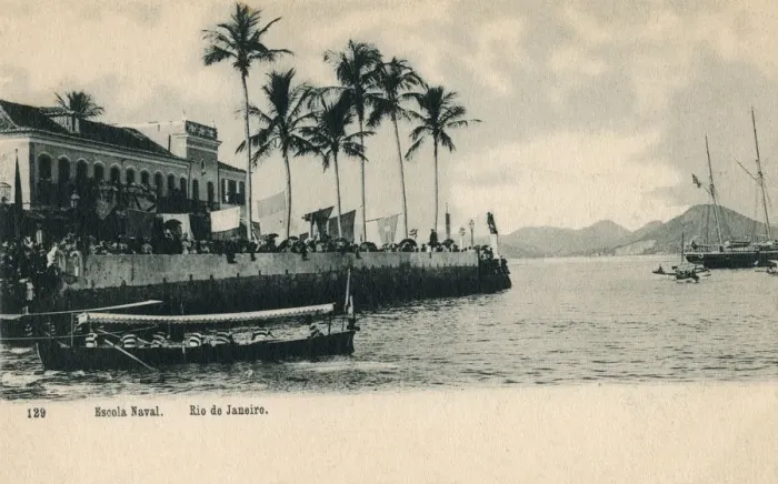 Framed Print : Naval School - Rio de Janeiro, Brazil