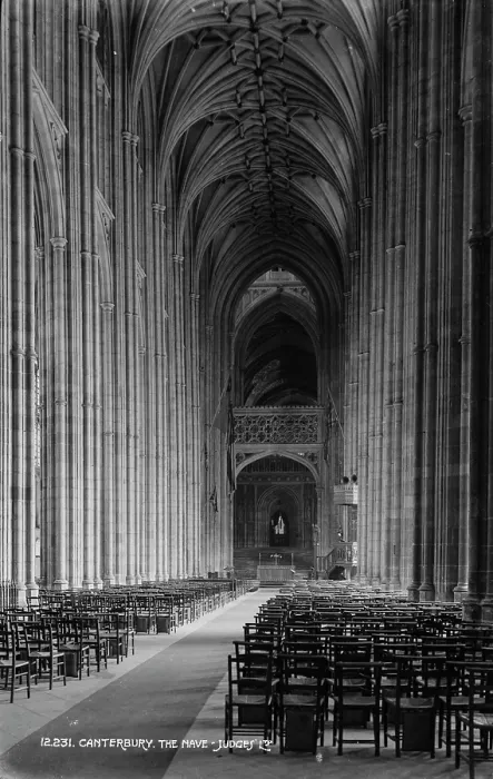 Framed Print : The Nave of Canterbury Cathedral Framed Print : The Nave of Canterbury Cathedral