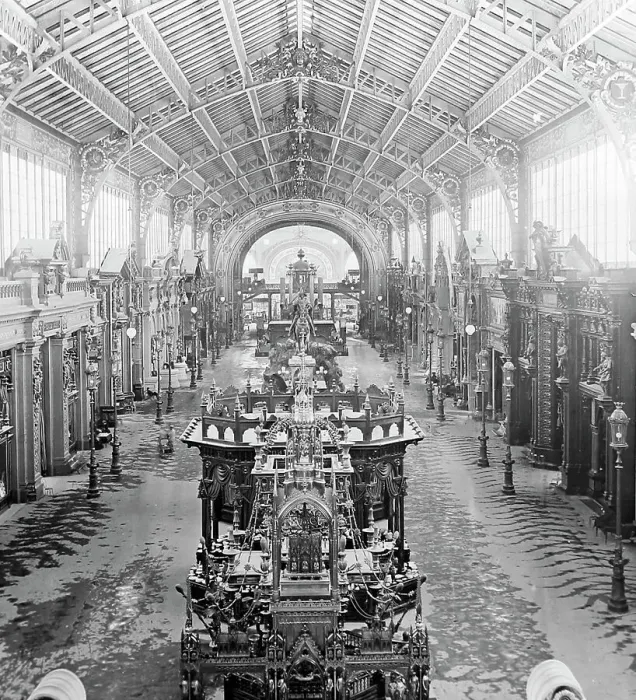 Framed Print : The Nave, Exposition Universelle, Paris, 1889 Framed Print : The Nave, Exposition Universelle, Paris, 1889