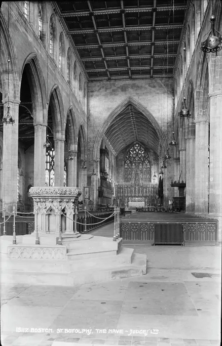 Framed Print : The Nave of St. Botolph's Church Framed Print : The Nave of St. Botolph's Church