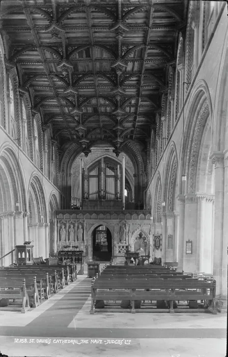 Framed Print : The Nave of St. David's Cathedral Framed Print : The Nave of St. David's Cathedral