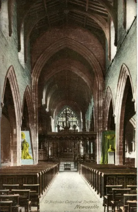 Framed Print : The Nave, St Nicholas Cathedral, County Durham Framed Print : The Nave, St Nicholas Cathedral, County Durham