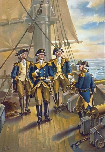 US Navy - Commander in Chief of fleet - 1776
