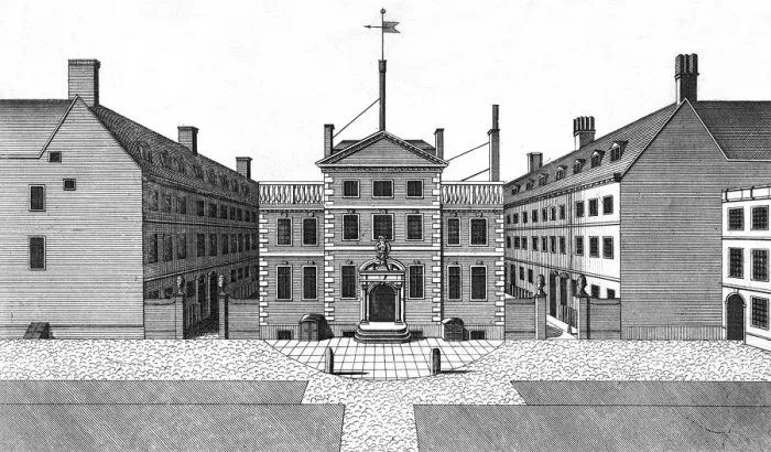 Framed Print : Navy Office Broad St Framed Print : Navy Office Broad St
