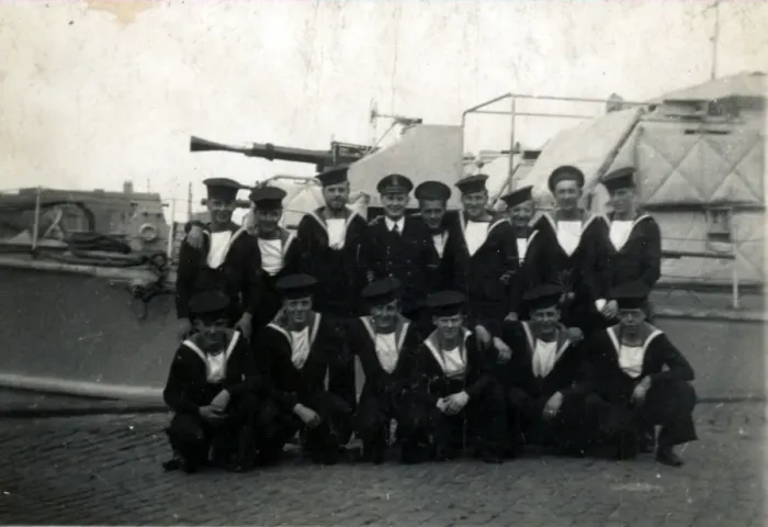 Framed Print : Navy Personnel, Southampton, Hampshire Framed Print : Navy Personnel, Southampton, Hampshire
