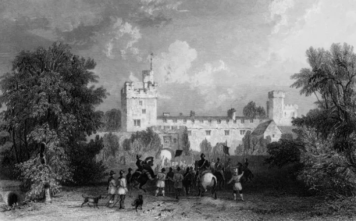 Framed Print : Naworth Castle, Cumbria Framed Print : Naworth Castle, Cumbria
