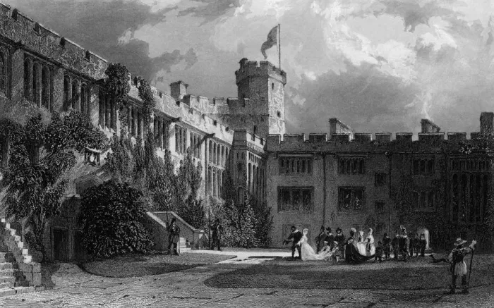 Framed Print : Naworth Castle, Cumbria Framed Print : Naworth Castle, Cumbria