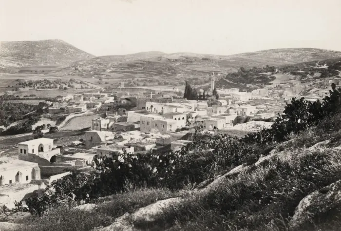 Framed Print : Nazareth from the North West, modern Israel Framed Print : Nazareth from the North West, modern Israel