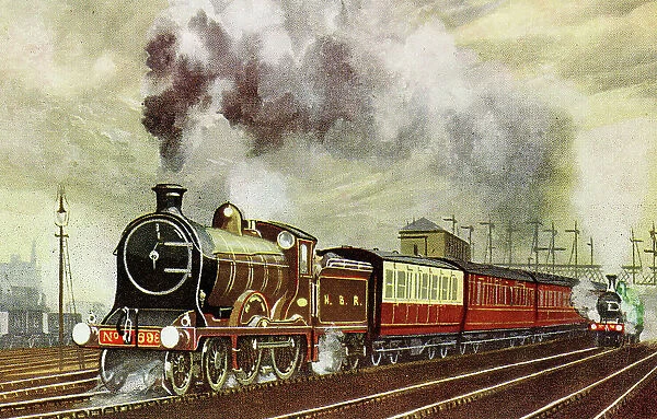 NBR steam locomotive Sir Walter Scott, No. 898