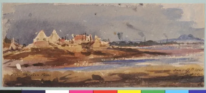 Framed Print : Near Preston Pans Framed Print : Near Preston Pans