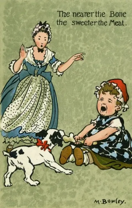 Framed Print : The Nearer the Bone the Sweeter the Meat Framed Print : The Nearer the Bone the Sweeter the Meat